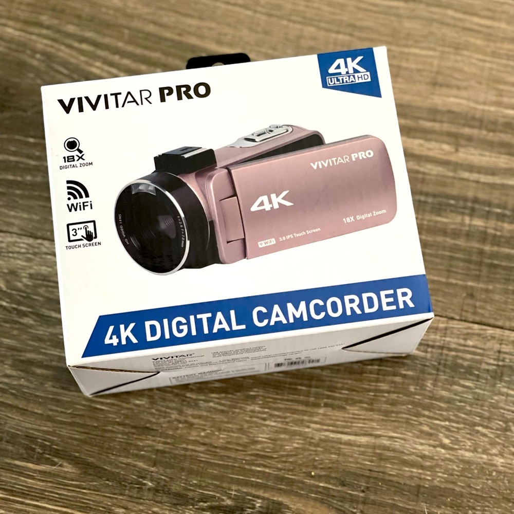 Vivitar pro 4k digital camcorder